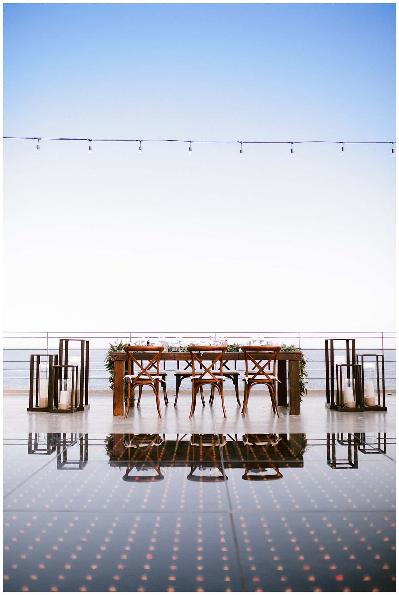 wedding reception at The Cape